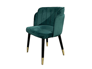 Modern Green Velvet Dining Room Chairs