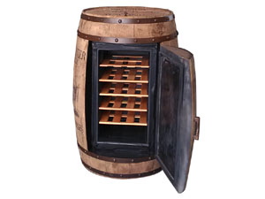 Vintage Oak Wine Barrel Furniture