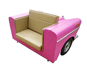 Vintage Classic Car Shaped Sofa