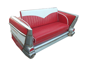 Vintage Classic Car Shaped Sofa