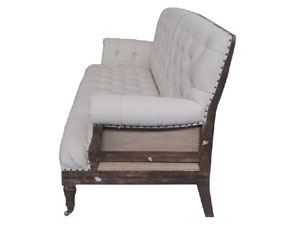 Architecture Back 3Seater Sofa with Casters
