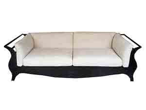 Iron Frame Linen Fabric Sofa