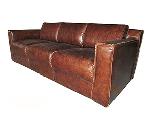 contemporary leather sofa