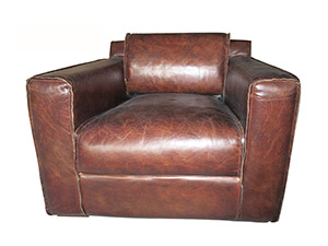 tan leather Sofa Chair