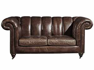 Chesterfield 3 Seater Vintage Leather Sofa
