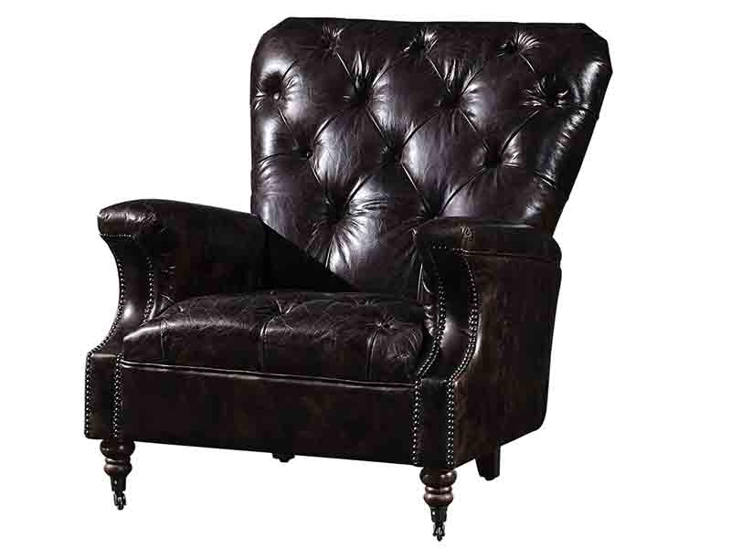 vintage leather sofa chair