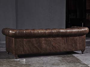 Tufted Back Chesterfield Sofa 3S