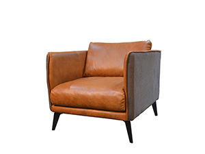 Vintage Real Leather Sofa