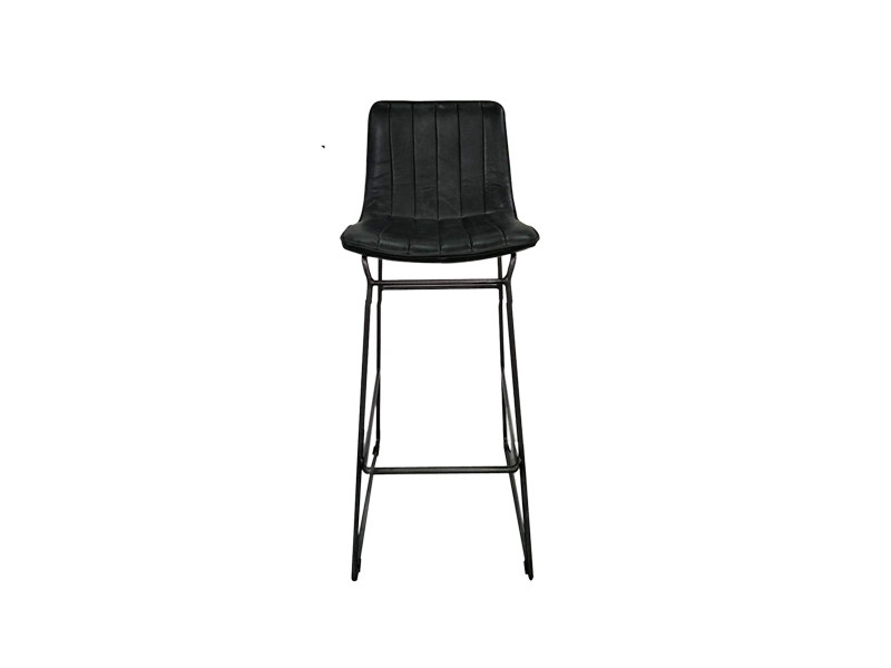 Black Bar Chairs Of Various Materials Solid And Durable  