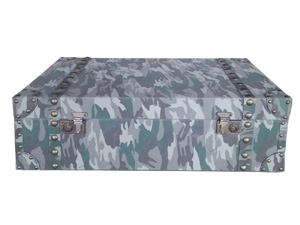 Camouflage Fabric Coffee Table