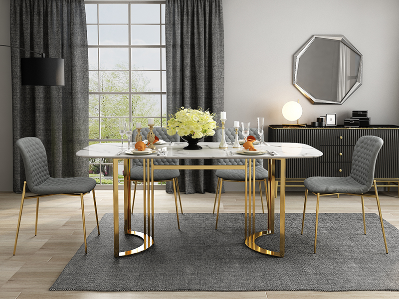 Luxury Natural Marble Dining Table 