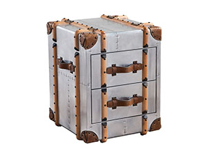 Side Trunk With Rattan 