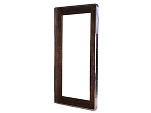 Rubber Wood Frame Mirror
