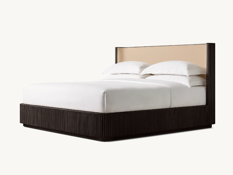Oak Wooden Bed;New Style Bed;Faddish Postmodernism Bed