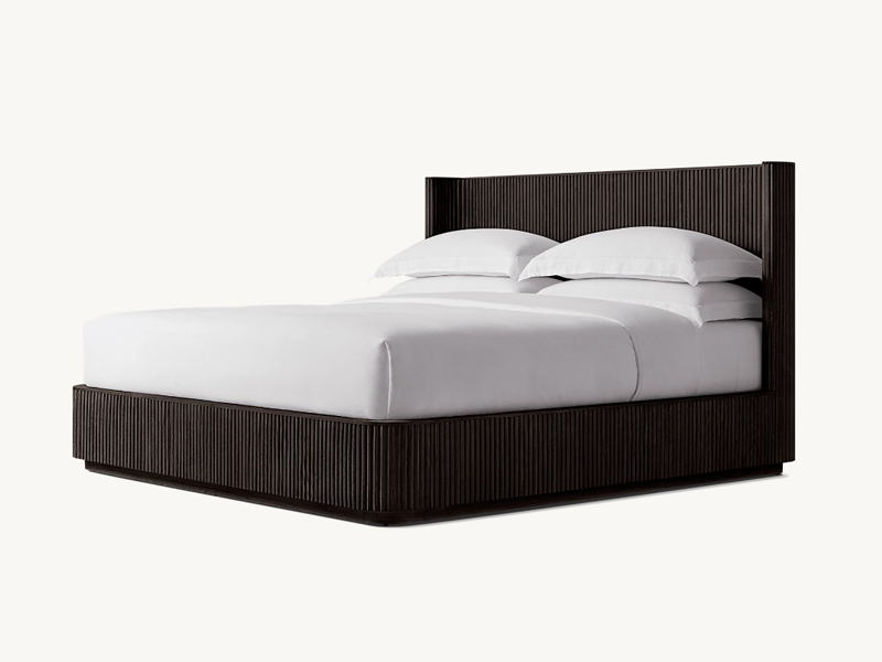Postmodernism Soft Bed;European Oak Wooden Bed;Byron King Bed
