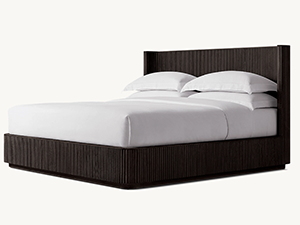 Postmodernism Soft Bed;European Oak Wooden Bed;Byron King Bed