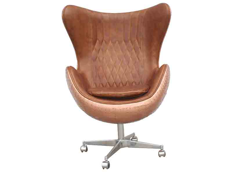 Copper Cover Aviator Egg Chair