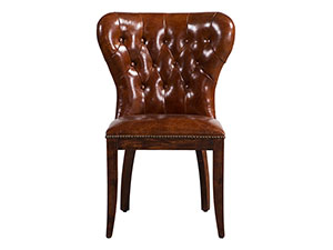 Antique Wing Back Dining Chair