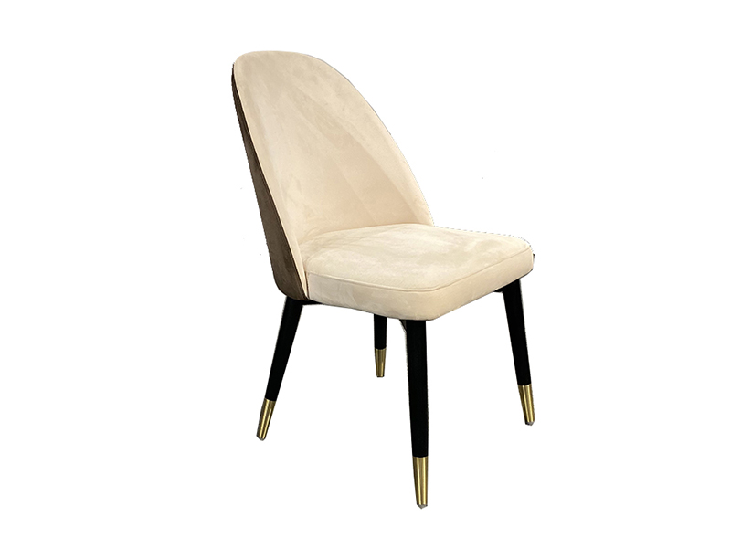 Home Funiture Wooden Leg Fabric Leisure Chair