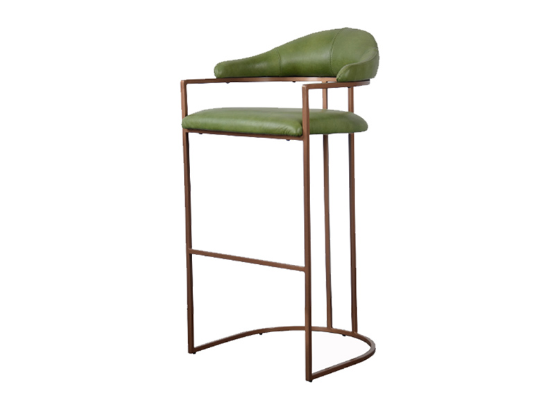 Modern Vintage Leather Bar Counter Stools Chair