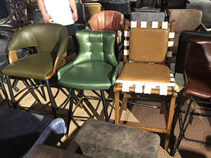 New Styles Modern High Seat Wood Stool Hotel Bar Chair