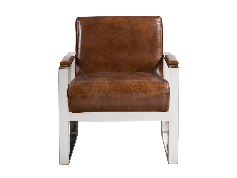 Industrial Leather Seating Chair