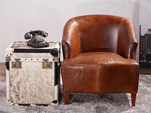 American Oversized Vintage Armchair