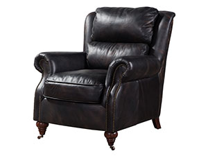 Leather Comfy Armchair