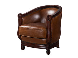 Leather Single Armchair