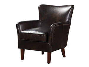 Black Leather Armchair