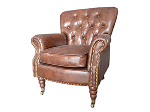 Vintage Chesterfield Leather Chair