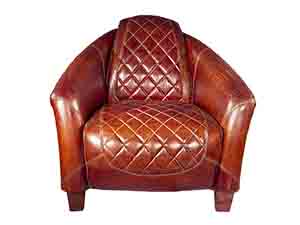 Vintage Leather Club Armchair
