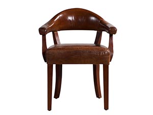 Frame Leather Seating Chair
