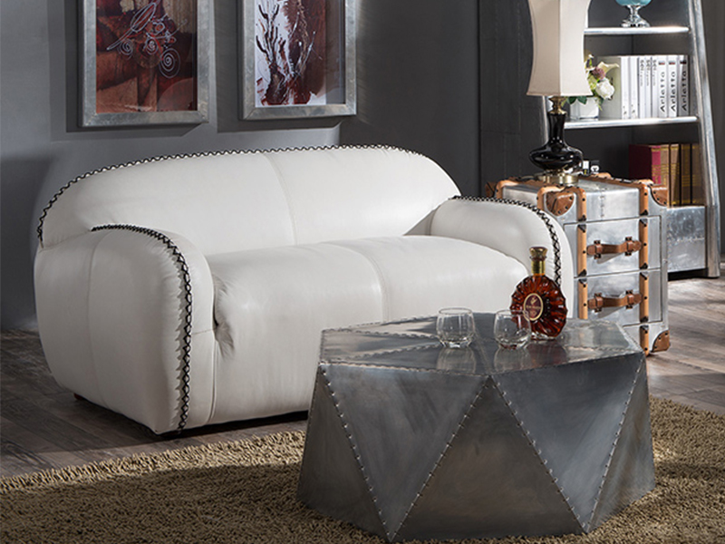 Luxury Living Room Leather Sofa