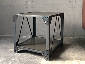 Metal Material Modern Feature Side Table