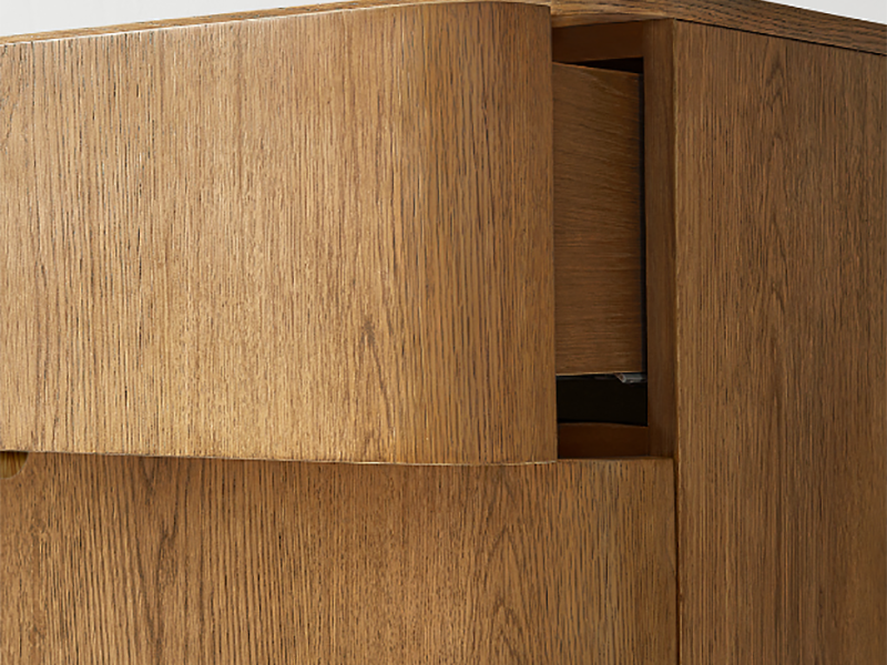 New Style Madero Dresser;Oak Wooden Dresser;Wooden Dresser with 6 Drawers