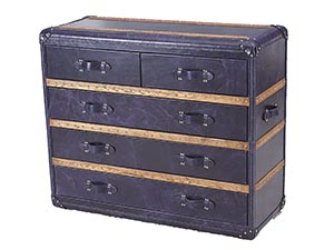 Blue Ox Leather Side Chest