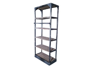 Rustic Style Solid Wood Shelving