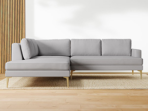Sectional Couch Sofa；Living Room Sofa；L Shape Fabric Sofa