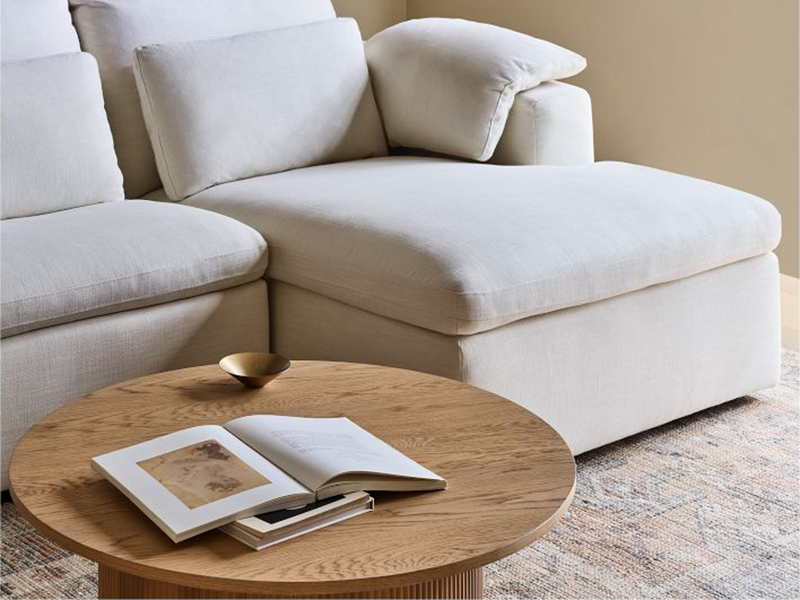 Living Room Sofa；L Shape Fabric Sofa