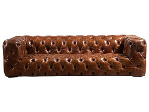 Vintage Leather Aviator Sofa