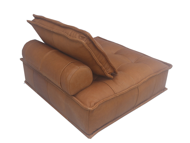 Single Leather Leisure Chair Sofa