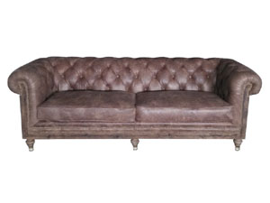 Architecture Back Tufted Back Chesterfield Sofa Set