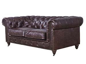 Chesterfield Sofa in Vintage Leather 2S