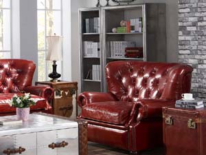 Wing Back Chesterfield Sofa Chair 