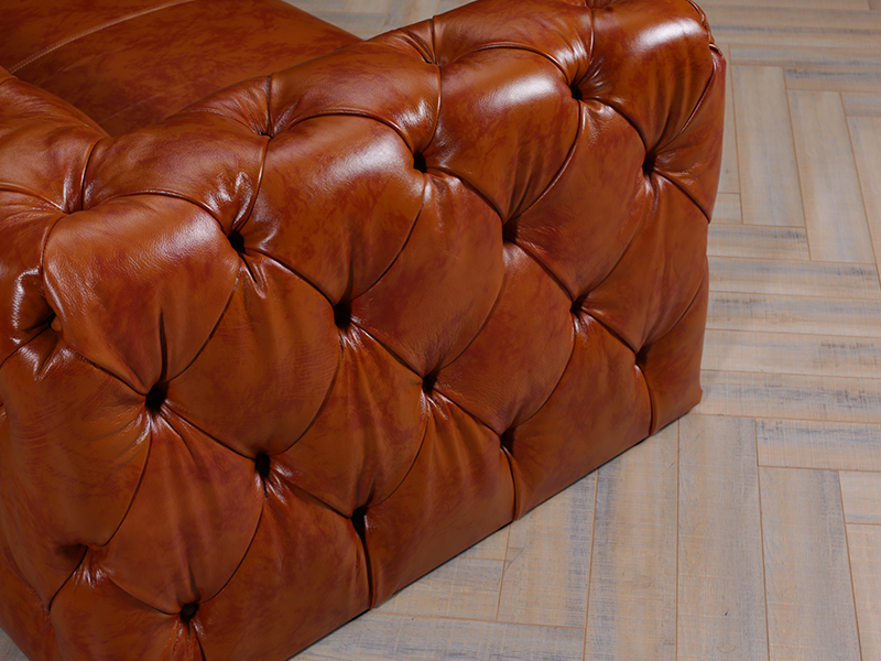 Elegant Leather Sofa