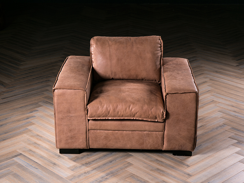 European Leather Sofa