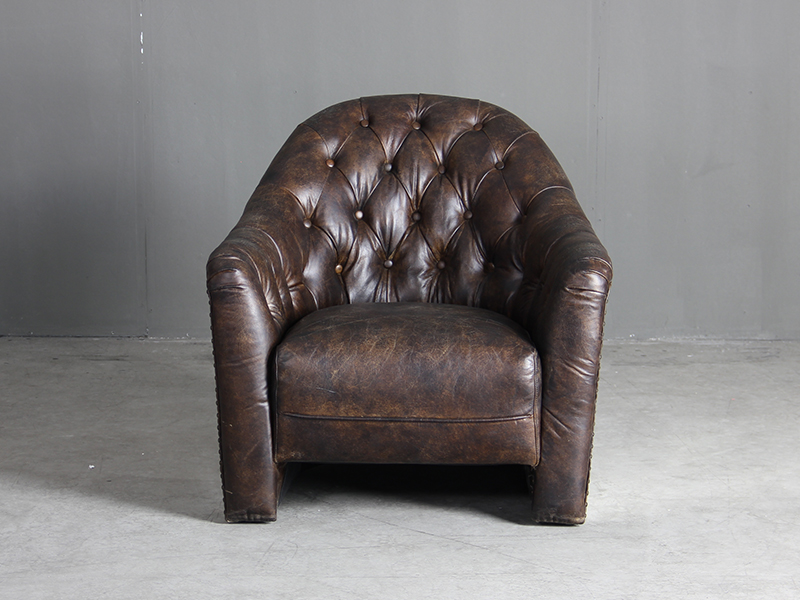 leather sofa single seat