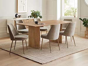Dining Table;wood dining table;dining table set 6 Seater