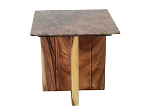 Luxury Smart Sofa Marble Side Table Modern